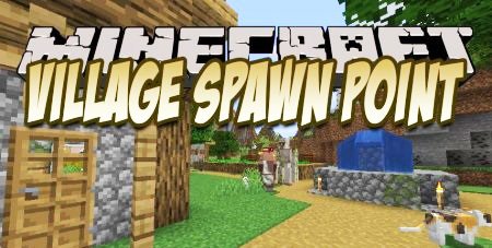 Майнкрафт Village Spawn Point 1.19.2