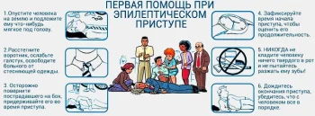 Первая помощь при эпилепсии